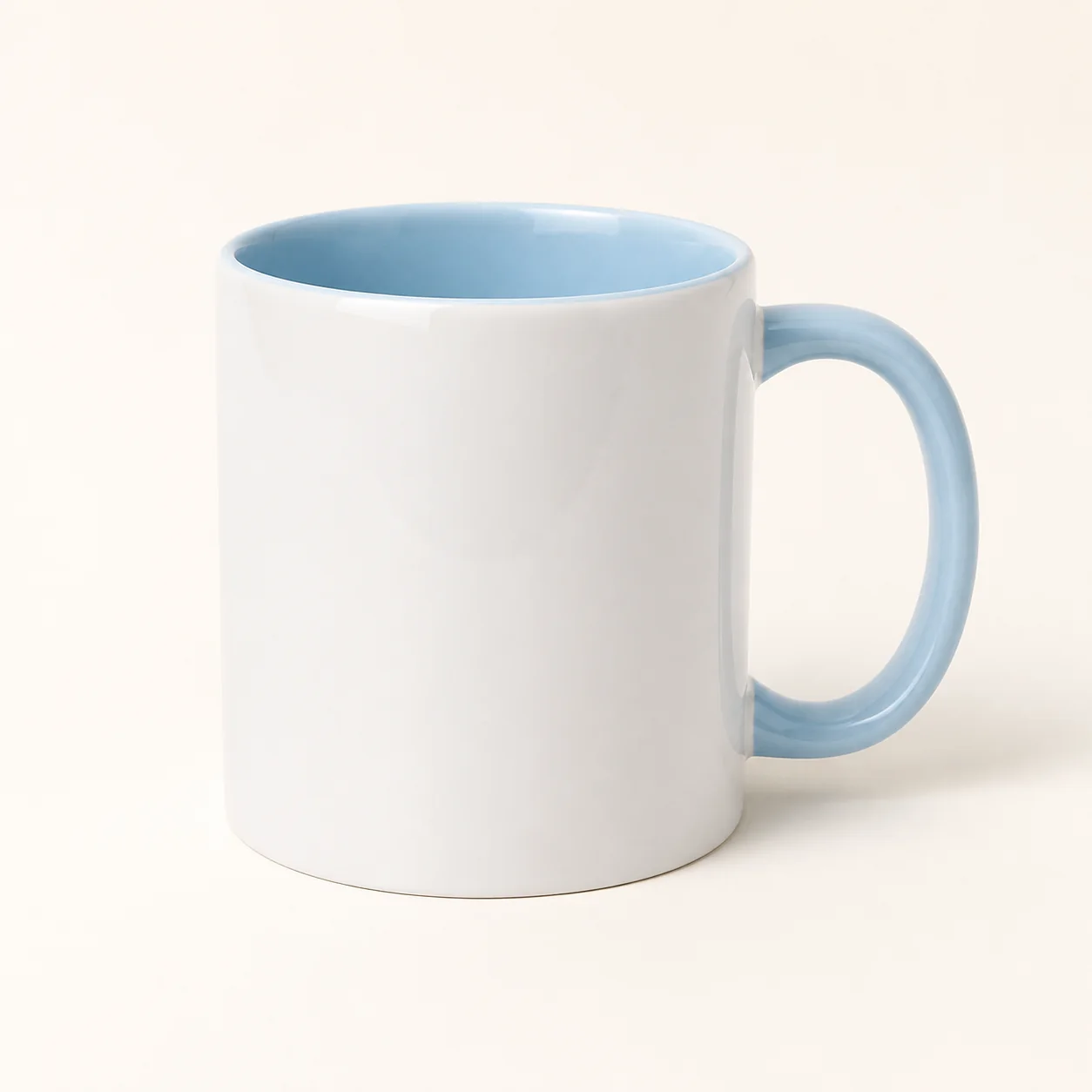 AI generated product photo of a custom mug