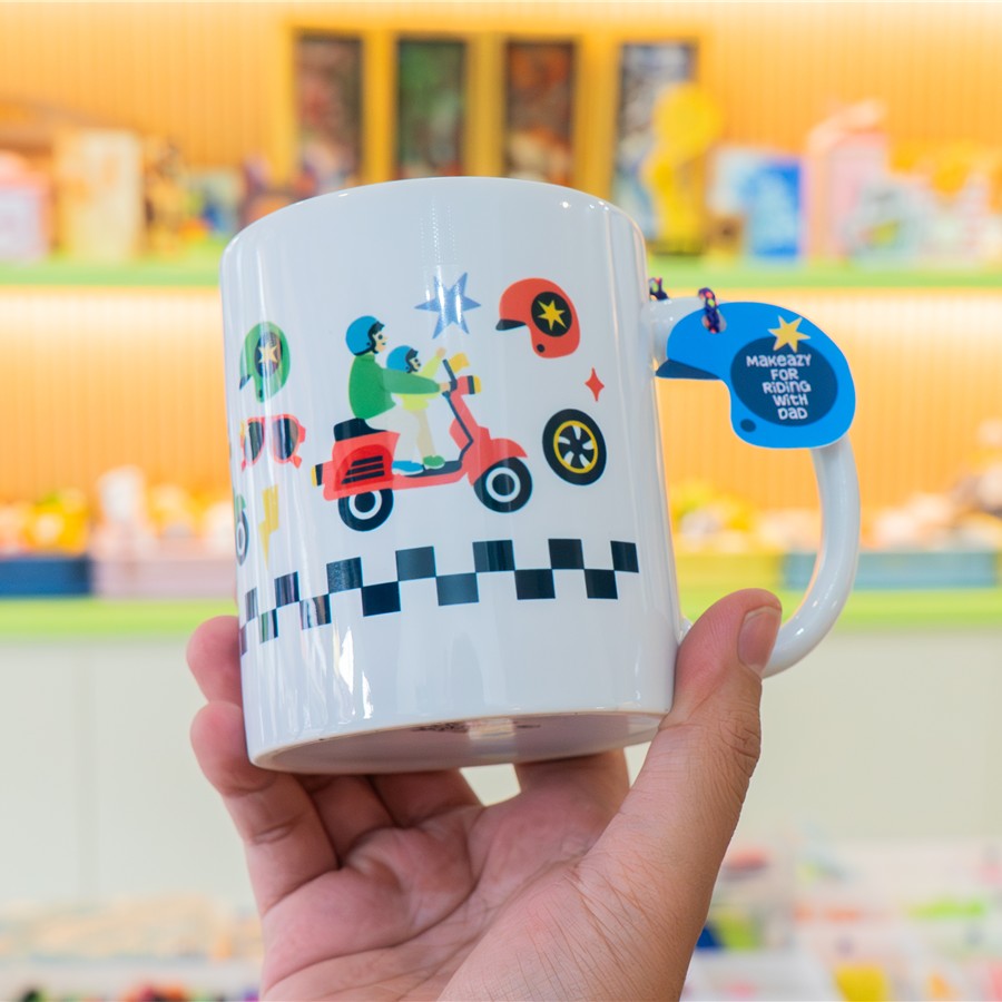 AI generated product photo of a custom mug